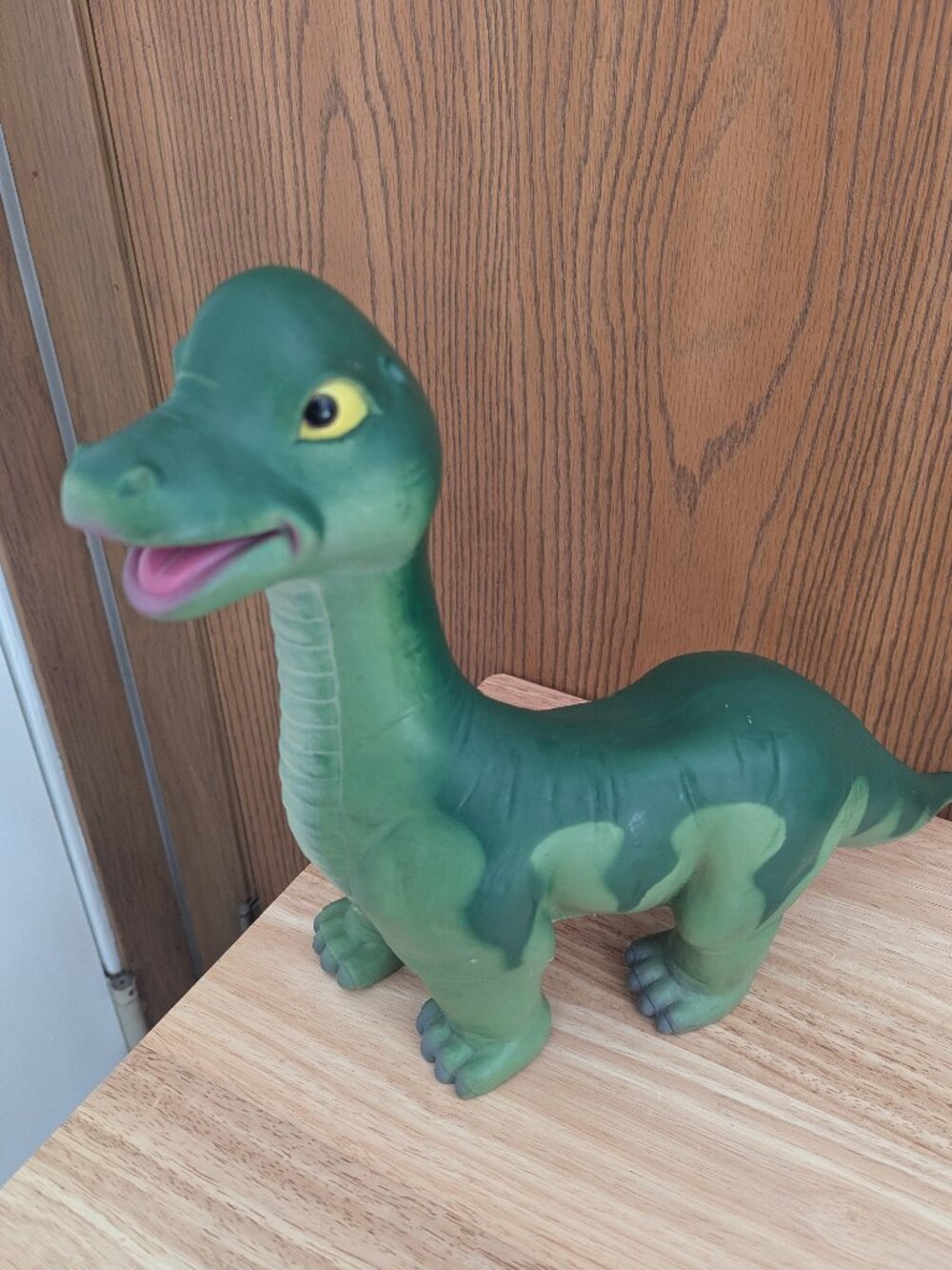 Dinosaur Large Brachiosaurus Toy Soft Plastic/Rubber VTG Major Trading